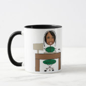 Nieuwe Mok voor de Kantoor van werk (vrouw) (Links)