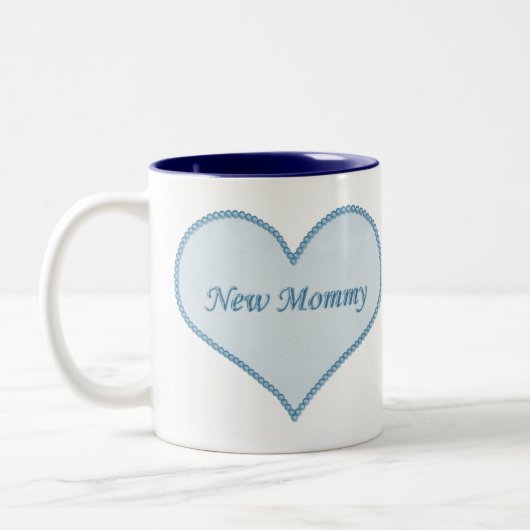 Nieuwe Mok voor mama, blauw (Links)