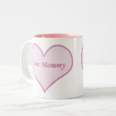 Nieuwe Mok voor mama, roze (Voorkant links)