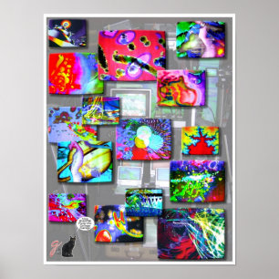 Nieuwe momentopnamen poster