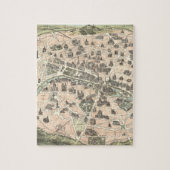 Nieuwe Monumental Map Parijs Legpuzzel (Verticaal)