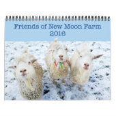 Nieuwe Moon Boerderij Goat Rescue & Sanctuary 2016 Kalender (Hoes)