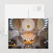 Nieuwe moskee in Istanbul Briefkaart (Voorkant / Achterkant)