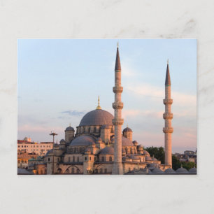 Nieuwe moskee in Istanbul Briefkaart