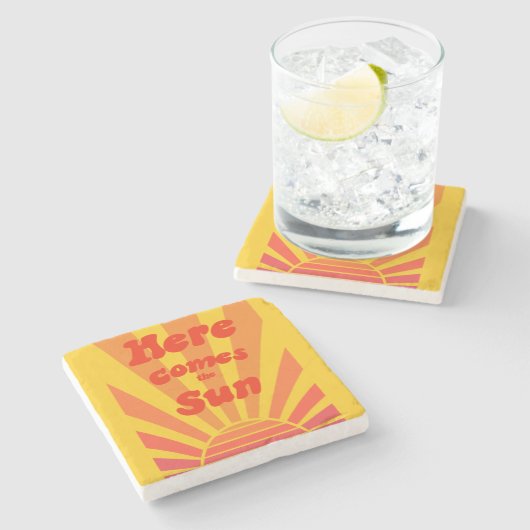 Nieuwe Motivatie offerte voor thuiscadeau Stenen Onderzetter (Zijkant)