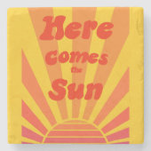 Nieuwe Motivatie offerte voor thuiscadeau Stenen Onderzetter (Voorkant)