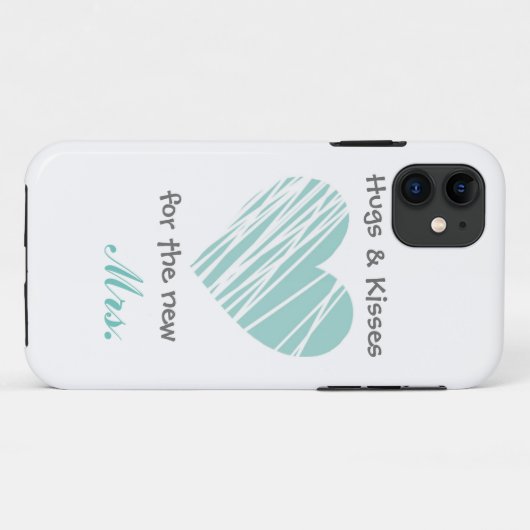 Nieuwe Mrs iPhone Case (Achterkant (horizontaal))