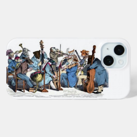NIEUWE MUZIEKTAAL / DIERLIJKE BOERDERIJ ORCHESTRA Case-Mate iPhone CASE (Achterkant (horizontaal))