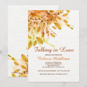 Nieuwe najaarsuitnodiging van Engeland Kaart (Voorkant / Achterkant)