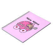 Nieuwe Nana Baby in Carriage Gifts Notitieboek (Linkerzijde)