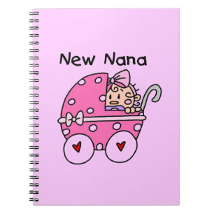 Nieuwe Nana Baby in Carriage Gifts Notitieboek
