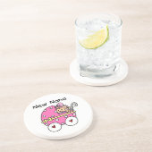 Nieuwe Nana Baby in Carriage Gifts Zandsteen Onderzetter (Zijkant)