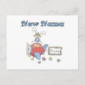 Nieuwe Nana of Boy-Airplane Tshirts en geschenken Briefkaart (Voorkant)