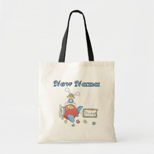 Nieuwe Nana of Boy-Airplane Tshirts en geschenken Tote Bag