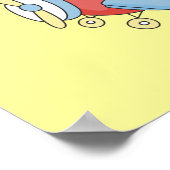Nieuwe Nana of Boy Vliegtuig Gifts Poster (Hoek)