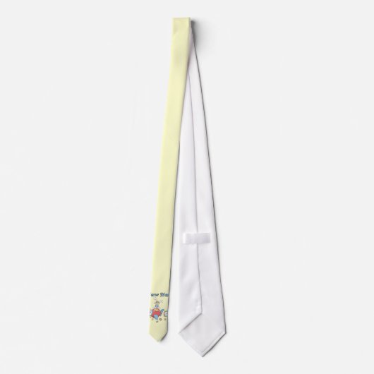 Nieuwe Nana of Boy Vliegtuig Gifts Stropdas (Achterkant)