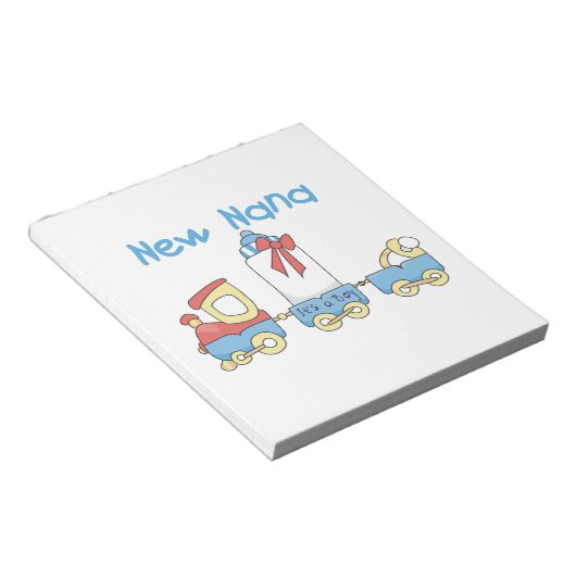 Nieuwe Nana - Treincadeaus Notitieblok (Schuin)