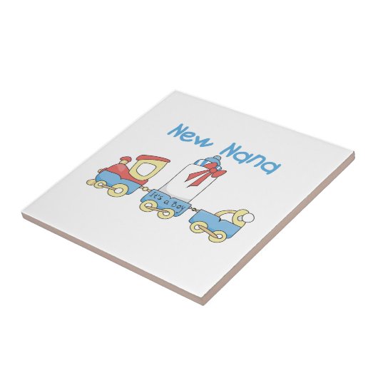 Nieuwe Nana - Treincadeaus Tegeltje (Zijkant)