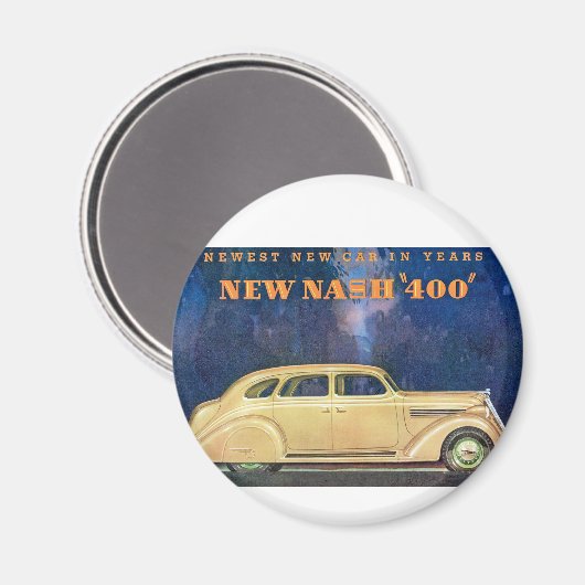Nieuwe Nash "400" Magneet (Voorkant / Achterkant)