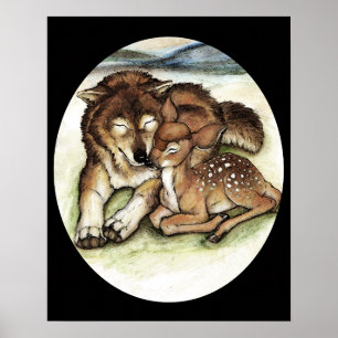 Nieuwe Natuur, Print, Waarde Poster Papier (Halfgl