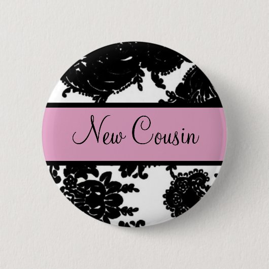 Nieuwe neef ronde button 5,7 cm (Voorkant)