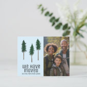 NIEUWE NEK VAN BOSSEN Bomen Bos CUSTOM FOTO Verpla Briefkaart (Staand voorkant)