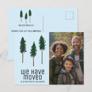 NIEUWE NEK VAN BOSSEN Bomen Bos CUSTOM FOTO Verpla Briefkaart