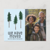 NIEUWE NEK VAN BOSSEN Bomen Bos CUSTOM FOTO Verpla Briefkaart (Voorkant)