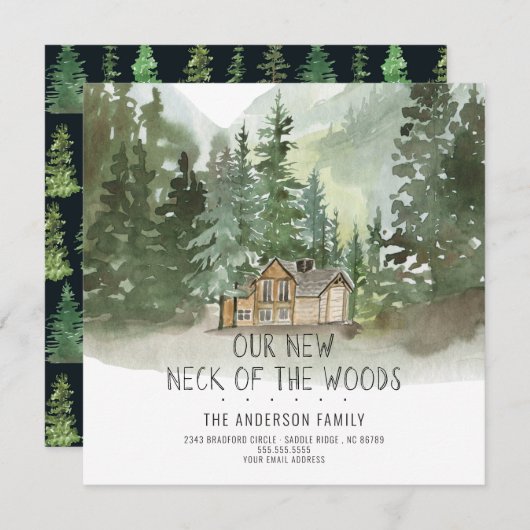 Nieuwe nek van de aankondiging van de Bossen Mount (Voorkant / Achterkant)