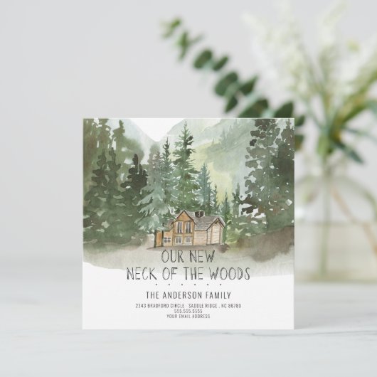 Nieuwe nek van de aankondiging van de Bossen Mount (Staand voorkant)