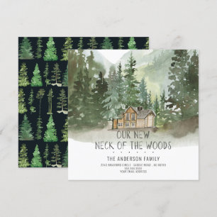 Nieuwe nek van de aankondiging van de Bossen Mount