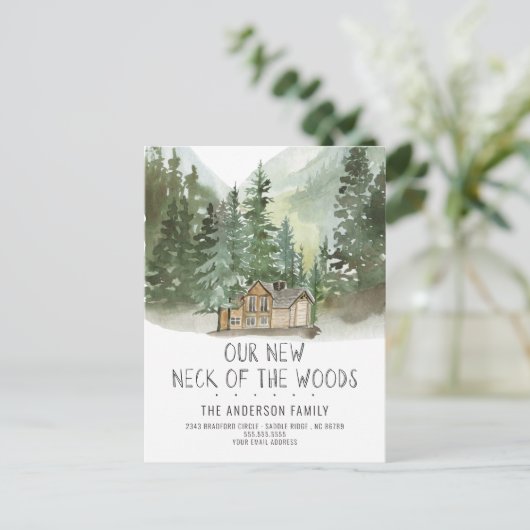 Nieuwe nek van de aankondiging van de Bossen Mount (Staand voorkant)