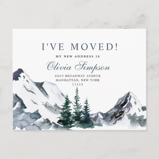 Nieuwe nek van de Bossen Aankondigingskaart (Voorkant)