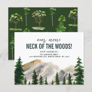 Nieuwe nek van de Bossen Briefkaart