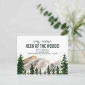 Nieuwe nek van de Bossen Briefkaart (Staand voorkant)