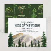 Nieuwe nek van de Bossen Briefkaart (Voorkant / Achterkant)