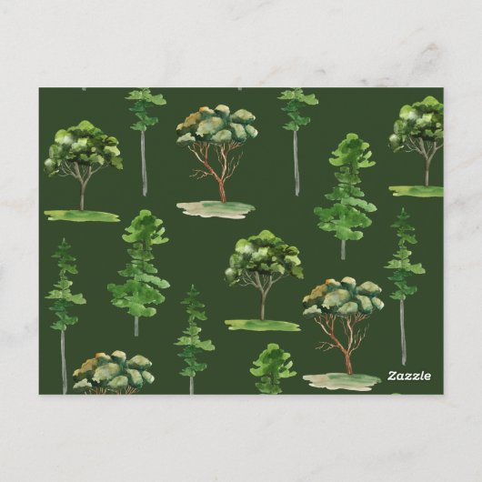 Nieuwe nek van de Bossen Briefkaart (Achterkant)