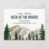 Nieuwe nek van de Bossen Briefkaart (Voorkant)