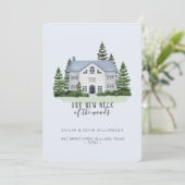 Nieuwe nek van de Bossen houden het huis Bewegend Aankondiging (Staand voorkant)