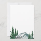 Nieuwe nek van de Bossen Mountain Forest Photo Mov Aankondiging (Achterkant)