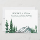 Nieuwe nek van de Bossen Mountain Forest Pine Movi Aankondiging (Voorkant)