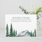 Nieuwe nek van de Bossen Mountain Forest Pine Movi Aankondiging (Staand voorkant)