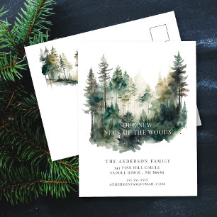 Nieuwe nek van de Bossen Nieuwe Kaart van de Post