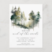 Nieuwe nek van de Bossen Nieuwe Kaart van de Post  (Voorkant)