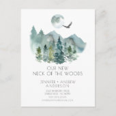 Nieuwe nek van de Bossen Nieuwe Kaart van de Post  (Voorkant)