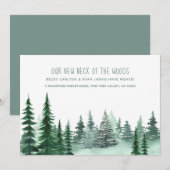 Nieuwe nek van de Bossen Woodland Forest Pine Movi Aankondiging (Voorkant / Achterkant)
