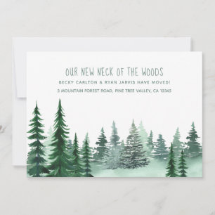 Nieuwe nek van de Bossen Woodland Forest Pine Movi Aankondiging