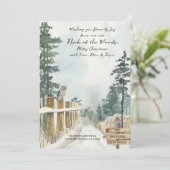 Nieuwe nek van de Bossen Woodland Path Winter Movi Aankondiging (Staand voorkant)