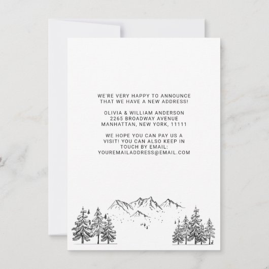 Nieuwe nek van de Kaart van de Aankondiging van de (Achterkant)