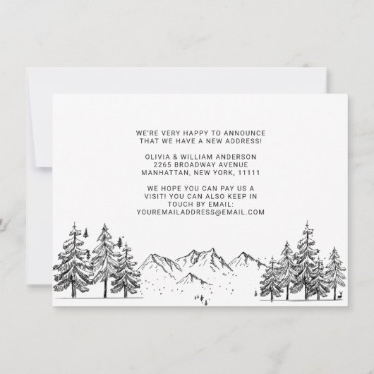 Nieuwe nek van de Kaart van de Aankondiging van de (Achterkant)